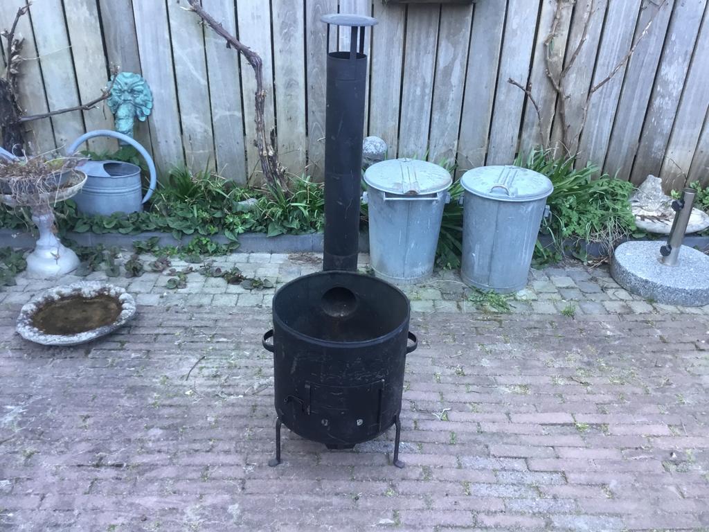 BBQ buitenkachel van Het Vuurlab - Gezelligheid en warmte, Ophalen, Gebruikt, Vuurton
