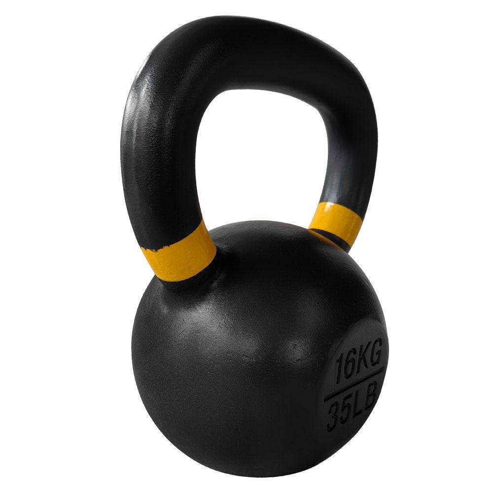 Nieuwe Kettlebell 16 kg - WKsportsgear - Gepoedercoat, Ophalen of Verzenden, Nieuw, Kettlebell
