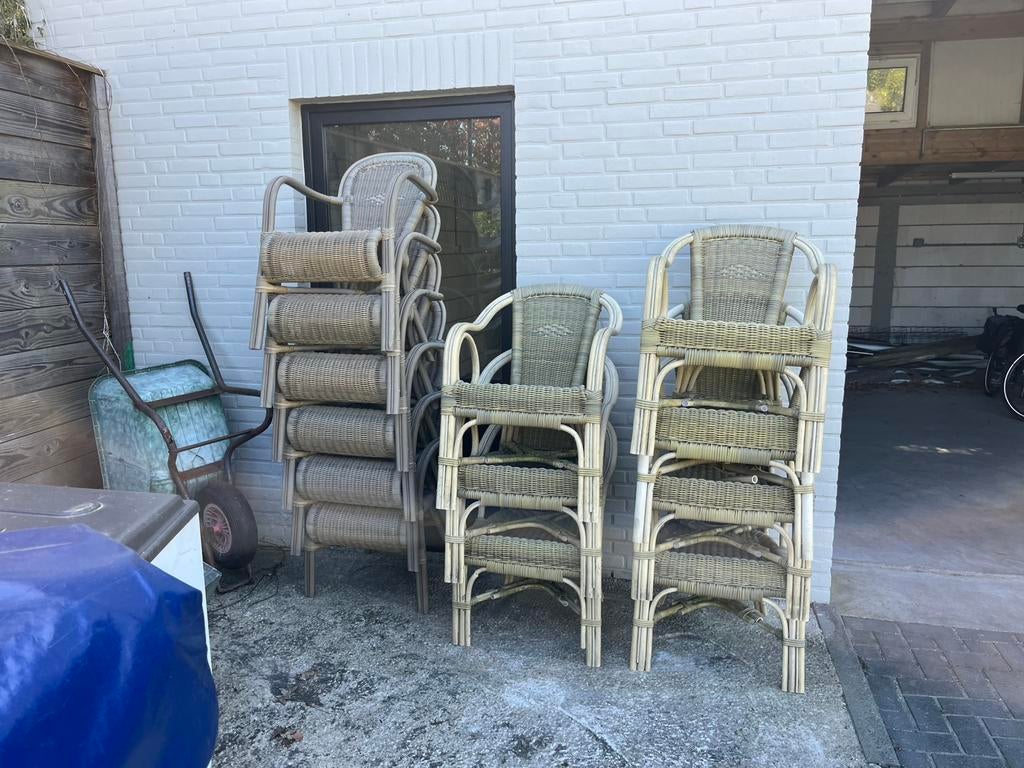 Tuinstoelen, Tuin en Terras, Tuinstoelen, Ophalen, Gebruikt, Kunststof