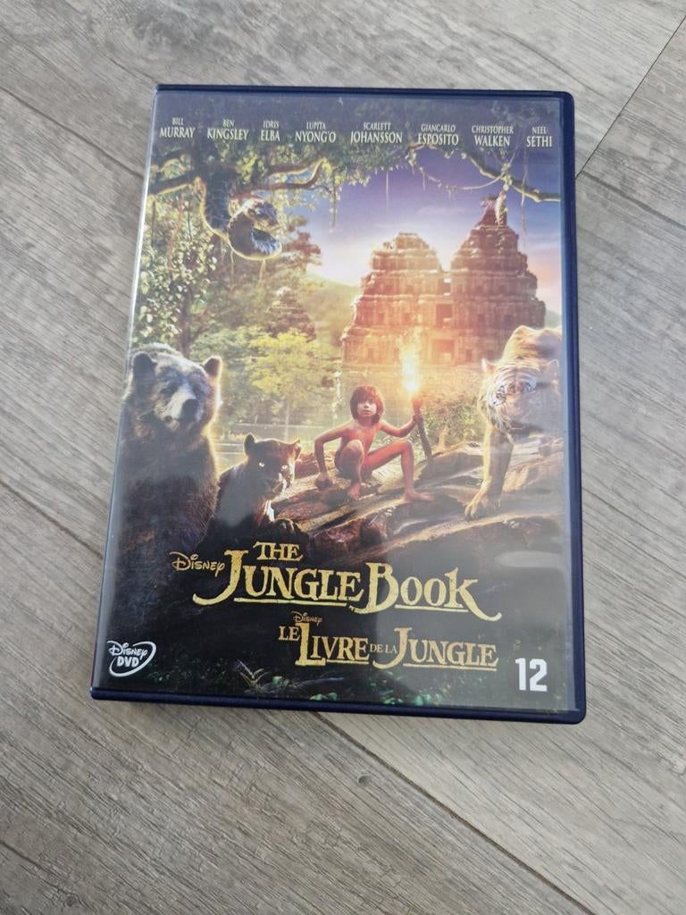 Dvd film disney live action the jungle book kinderfilm, Ophalen of Verzenden, Overige figuren, Zo goed als nieuw, Overige typen