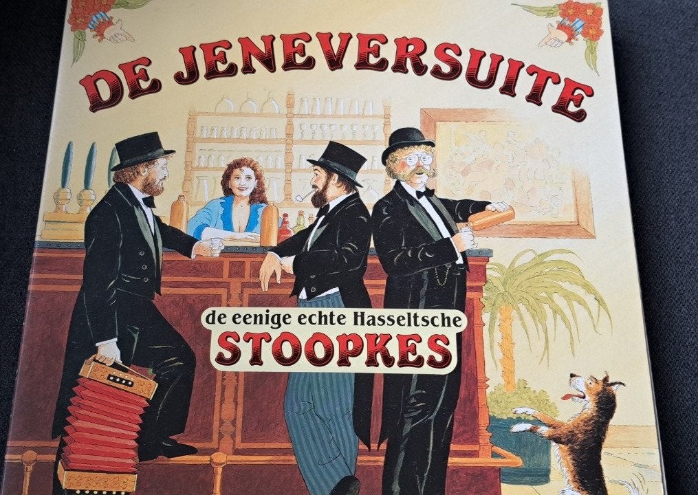 Stoopkes - De jeneversuite (LP), Ophalen of Verzenden, Gebruikt, 12 inch, Levenslied of Smartlap