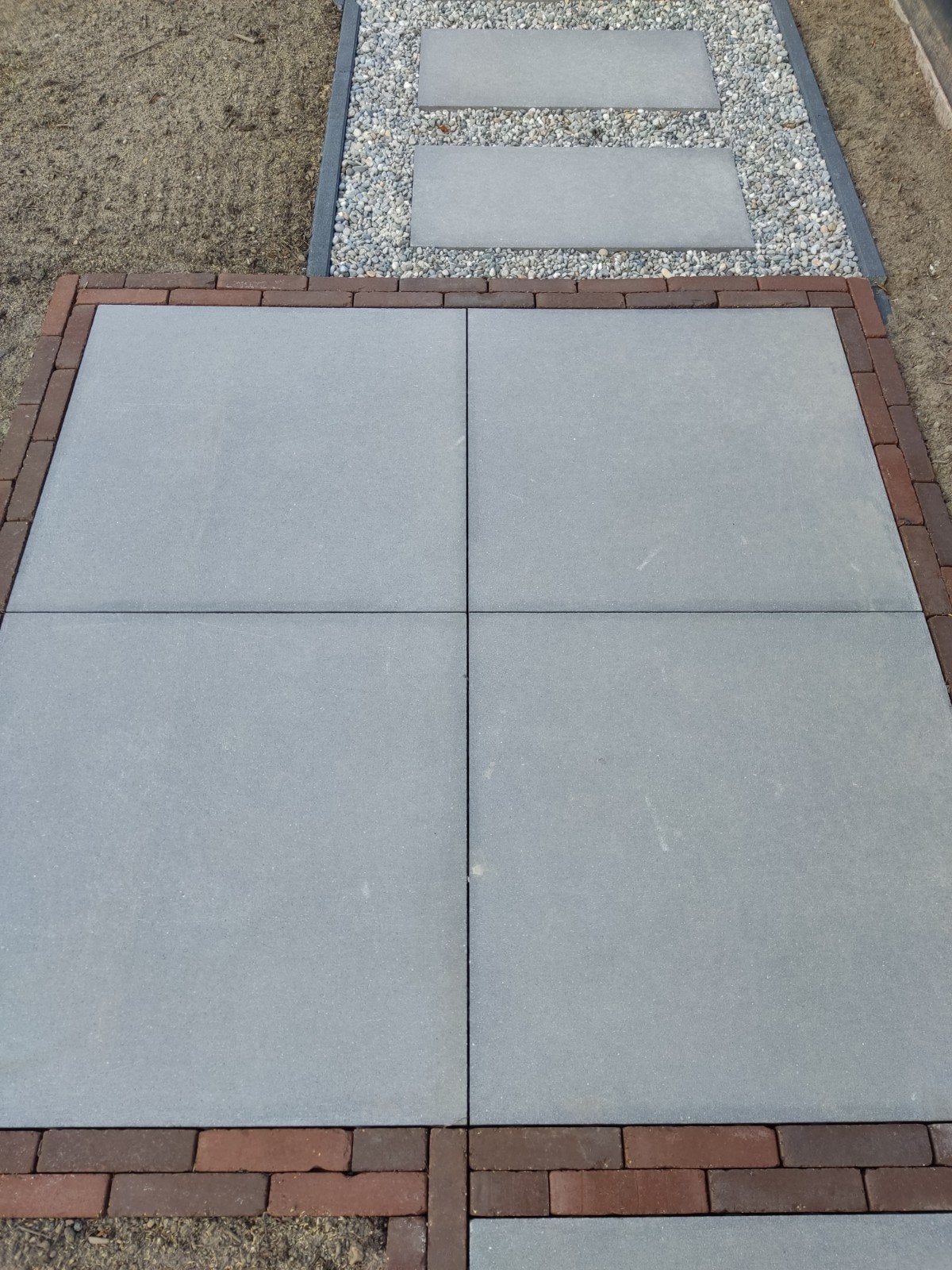 MBI Geo Corso tegels met factor 40 + getrommelde waaltjes, Ophalen, Nieuw, Beton, Terrastegels