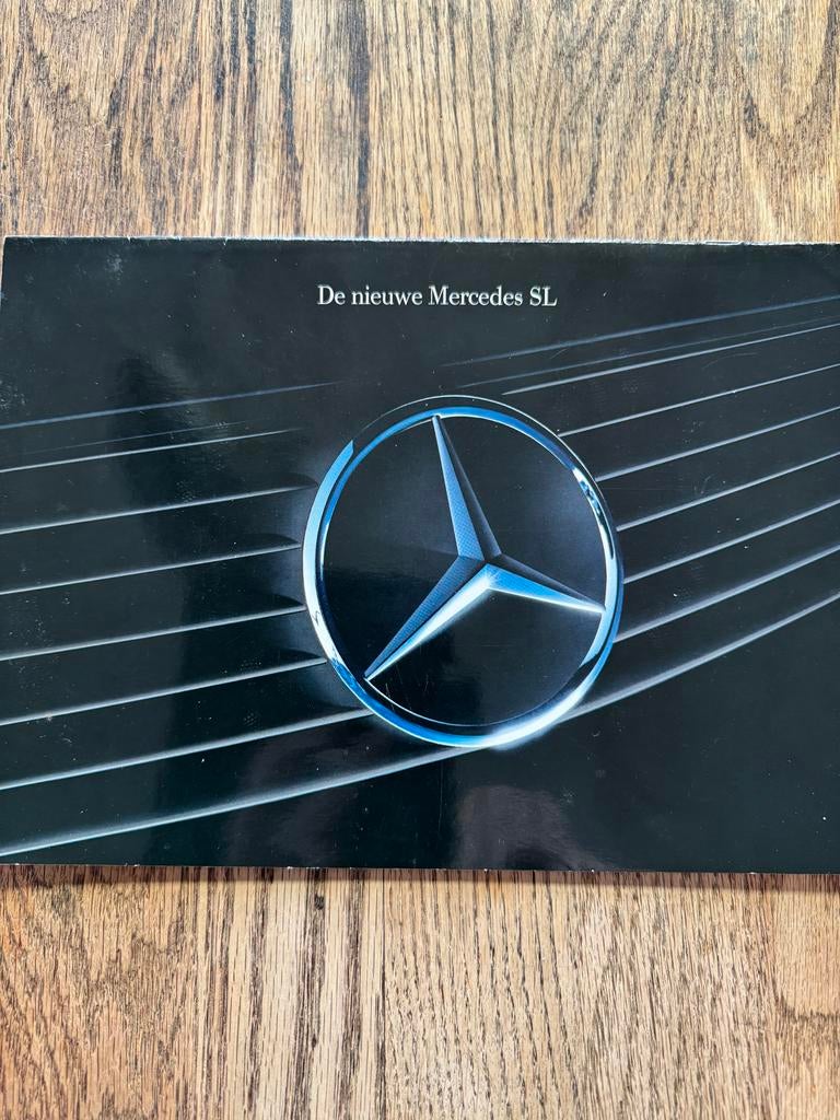 Mercedes SL brochure, Boeken, Ophalen of Verzenden, Gelezen, Mercedes