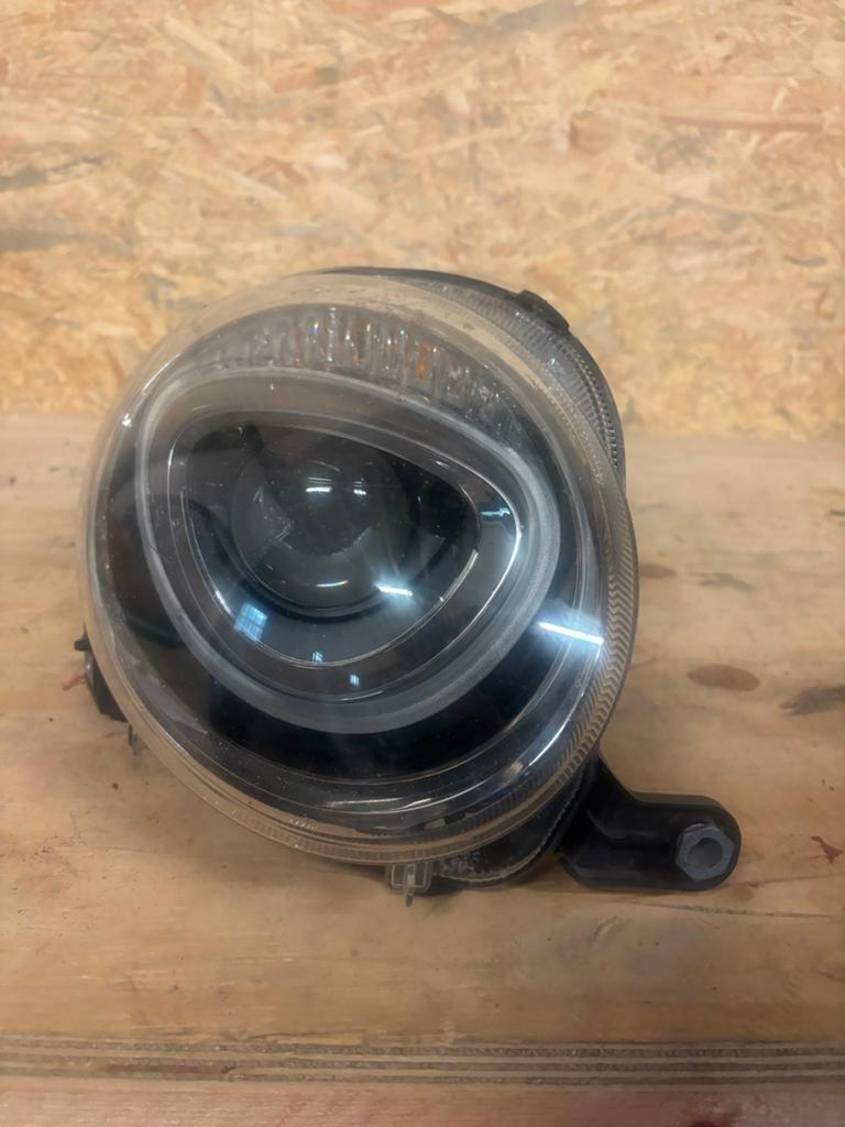 Fiat 500 koplamp Rechts Facelift, Ophalen, Rechts, Fiat, Bumper