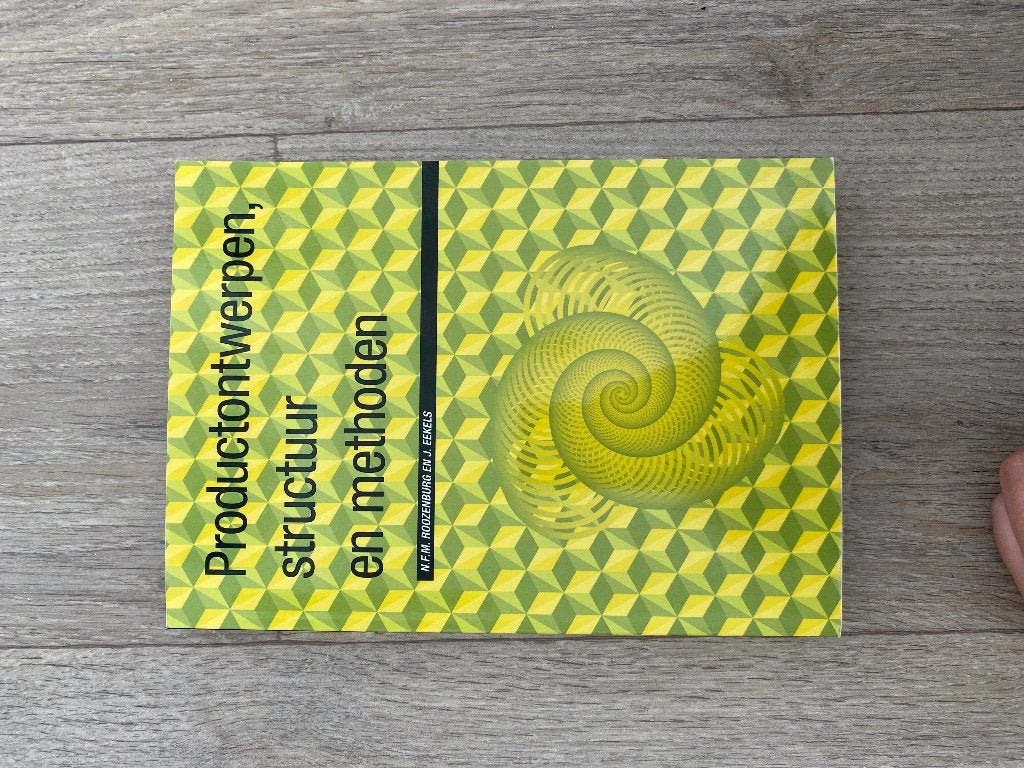Productontwerpen structuur en methoden boek, Ophalen, Nieuw, Overige onderwerpen