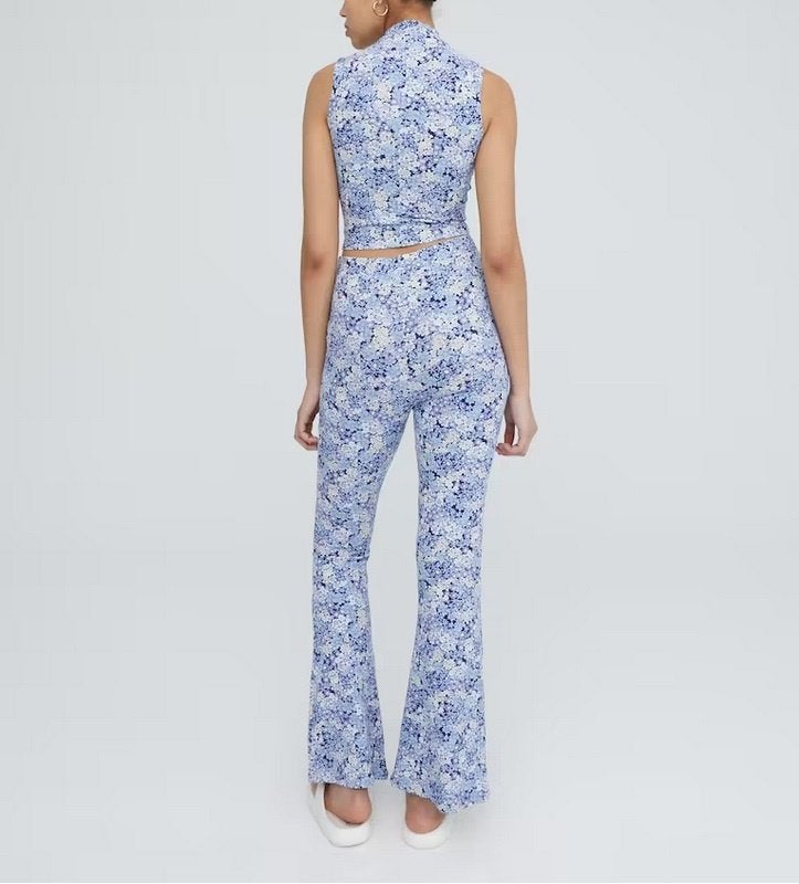 Flower print flared pants (Edited), Overige kleuren, Ophalen of Verzenden, Edited, Maat 34 (XS) of kleiner