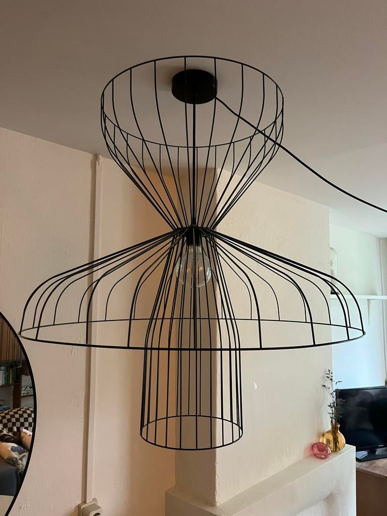Parachute Light - Zwart - Ligne Roset, Ophalen of Verzenden, Zo goed als nieuw, Metaal