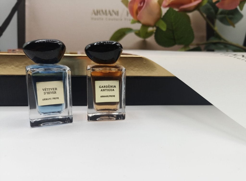 ARMANI PRIVÉ LUXE GIFTSET – 14 x 7,5 ML, Ophalen, Miniatuur, Gevuld