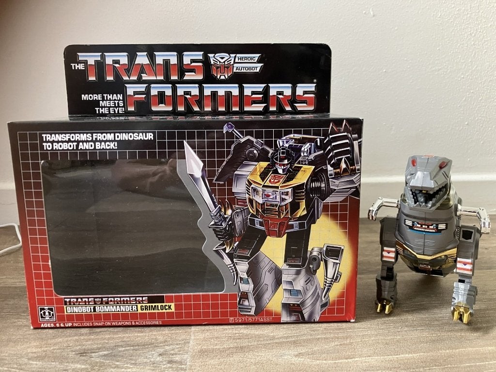 Transformers G1 Grimlock KO/Reproductie, Verzamelen, G1, Ophalen of Verzenden, Zo goed als nieuw, Autobots
