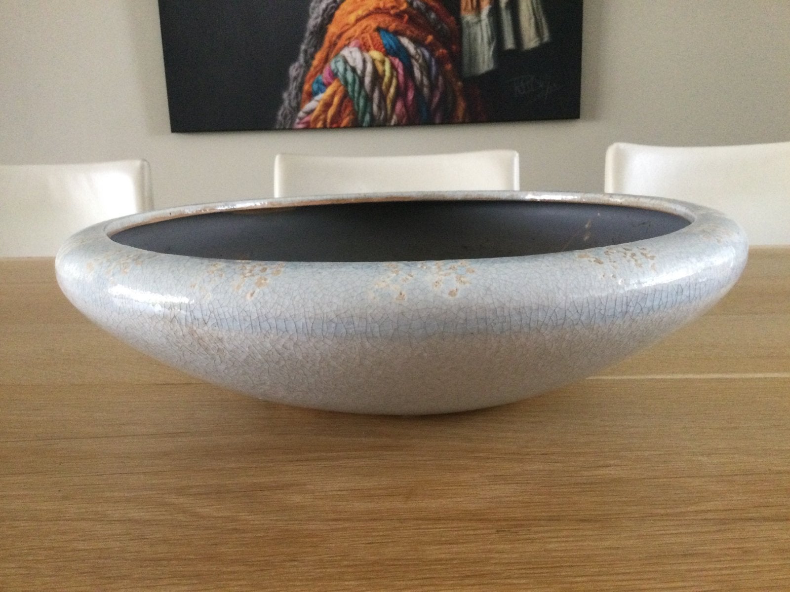 Schaal, merk Sia, 40 cm of meer, Rond, Binnen, Ophalen of Verzenden
