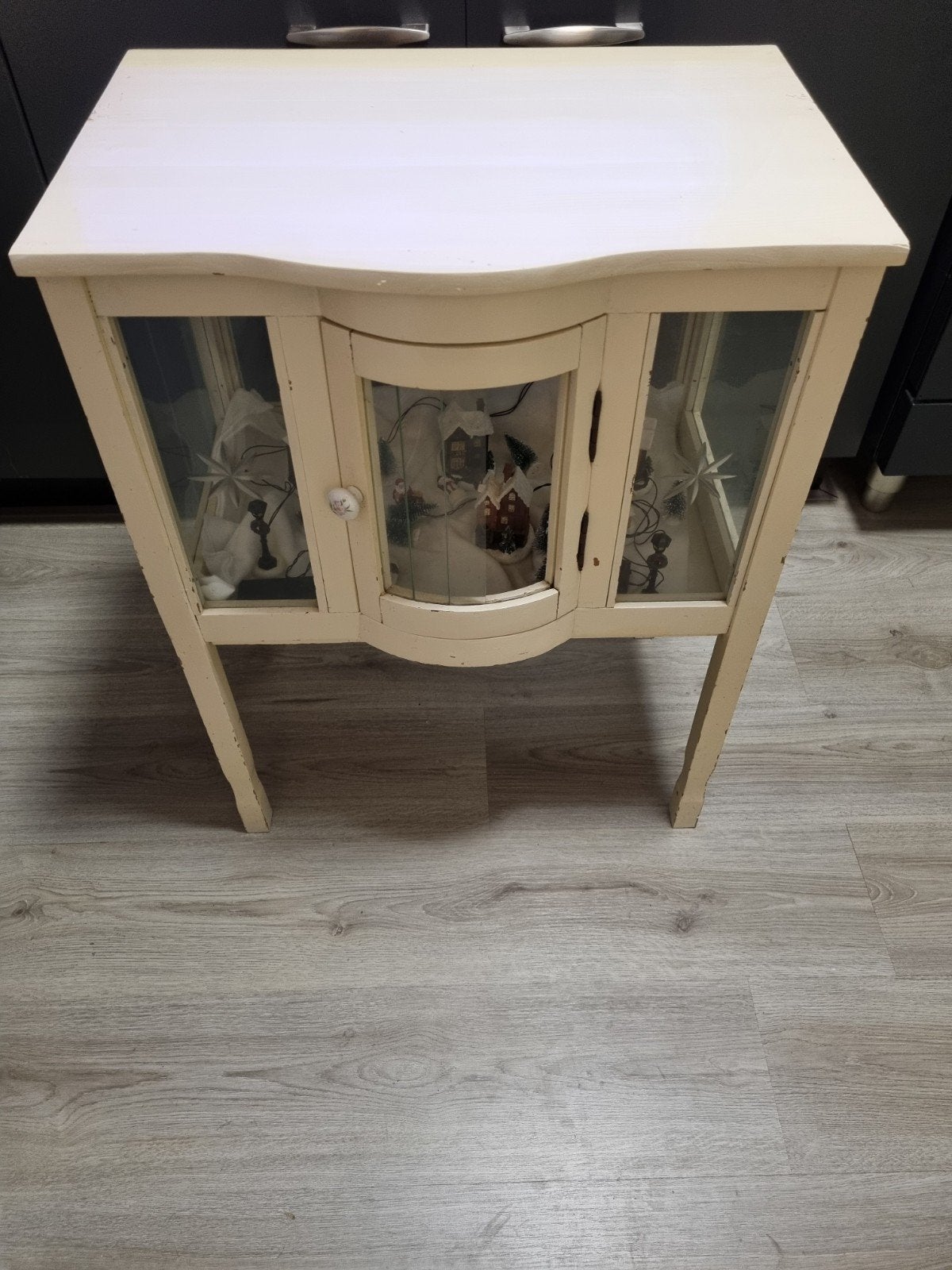 antiek kastje met afneembare dienblad, Ophalen, Gebruikt, 50 tot 100 cm, Antieke stijl