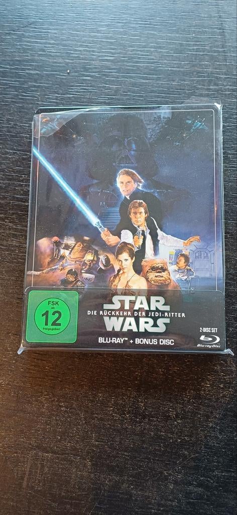 Steelbook star wars return of the jedi blu ray nieuw in seal, Cd's en Dvd's, Blu-ray, Ophalen of Verzenden, Zo goed als nieuw