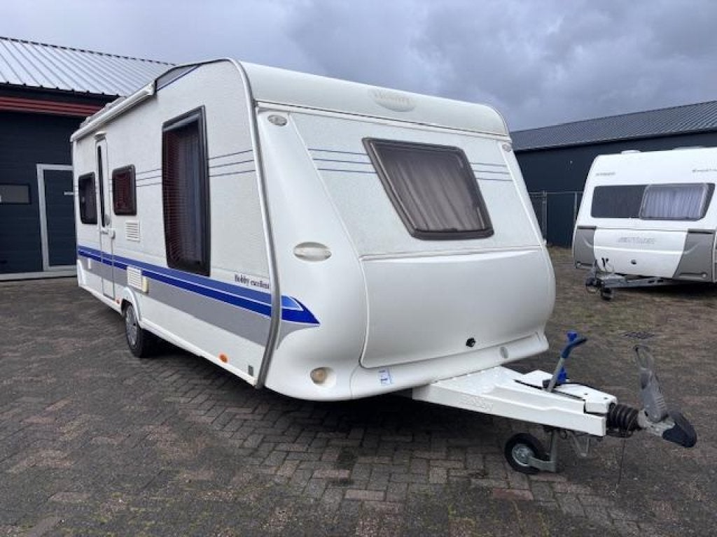 Hobby Excellent 540 UFF bj.2007, VRIJSTAAND BED! VOORTENT!, Caravans en Kamperen, Rondzit, Hobby, Bedrijf, Overige typen