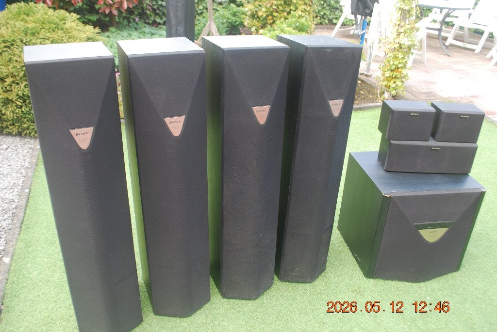 Sony boxen 8 stuks