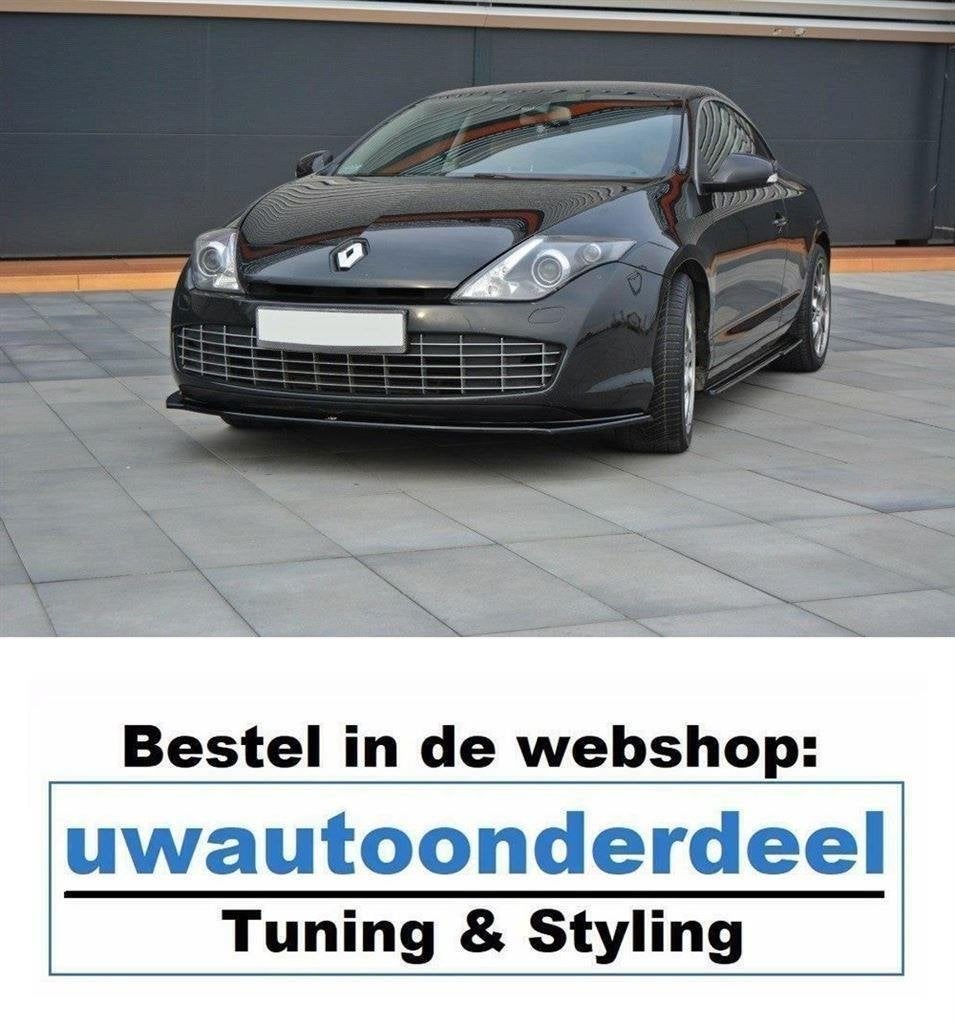 Spoiler Voorspoiler Lip Splitter Voor Renault laguna Coupe, Verzenden, Automotive Parts, A.parts@hotmail.nl, Trasmolenlaan 12 3447 GZ Woerden