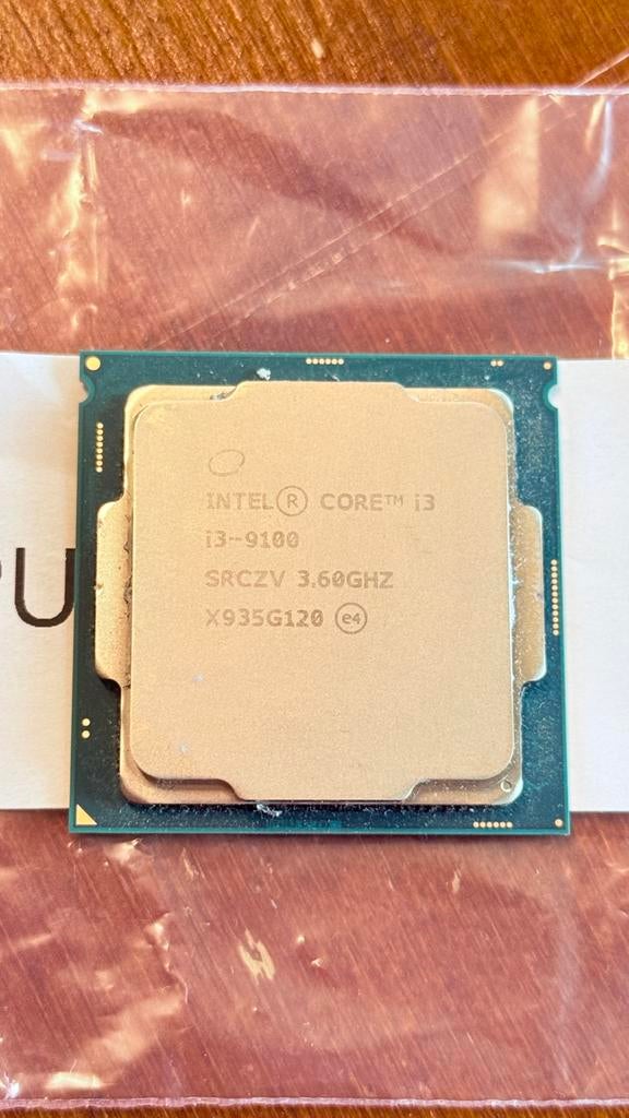Intel Core i3-9100 – 3.6GHz Quad Core CPU, Ophalen of Verzenden, Zo goed als nieuw, 4-core, 3 tot 4 Ghz