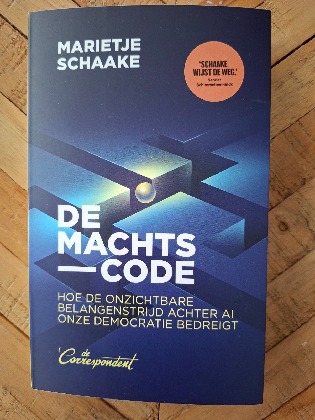 De Machtscode - Marietje Schaake (zgan), Ophalen of Verzenden, Zo goed als nieuw, Marietje Schaake, Nederland