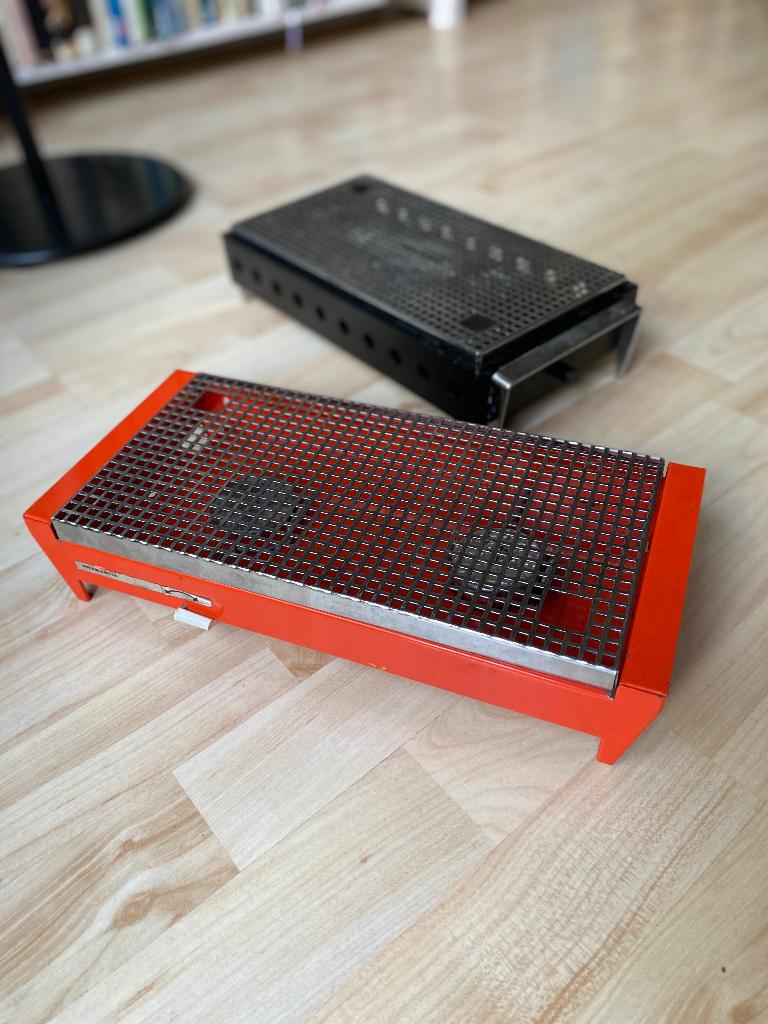 Twee Brabantia rechauds, Ophalen, Metaal, Brabantia, Oranje