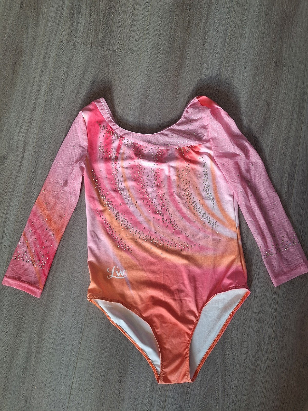 Nieuw turnpakje maat 146/152 met glitters, Meisje, Ophalen of Verzenden, Onbekend, Nieuw