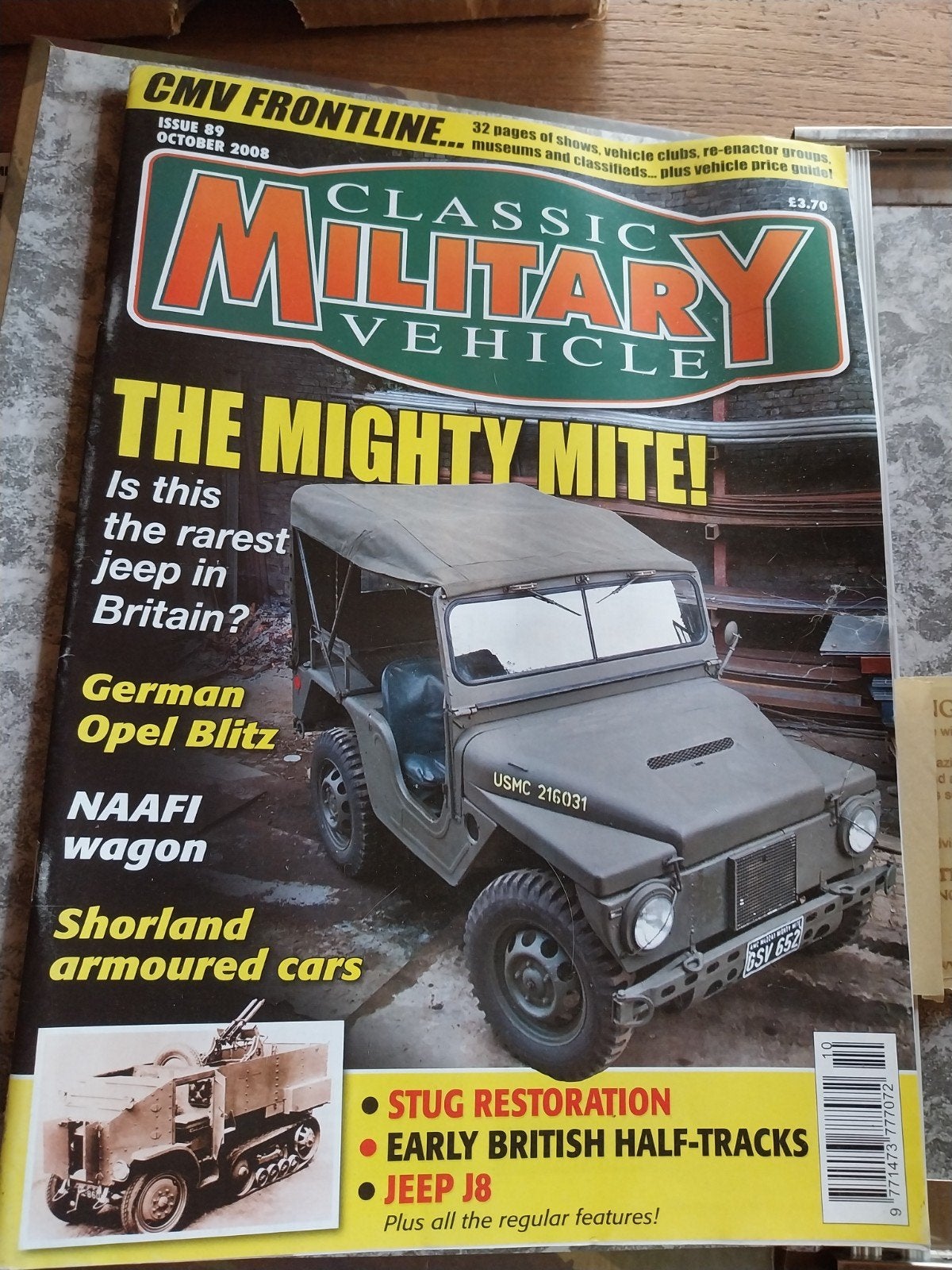 CLASSIC MILITARY VEHICLE 7 jaargangen in verzamelbanden, Ophalen, Zo goed als nieuw, Algemeen