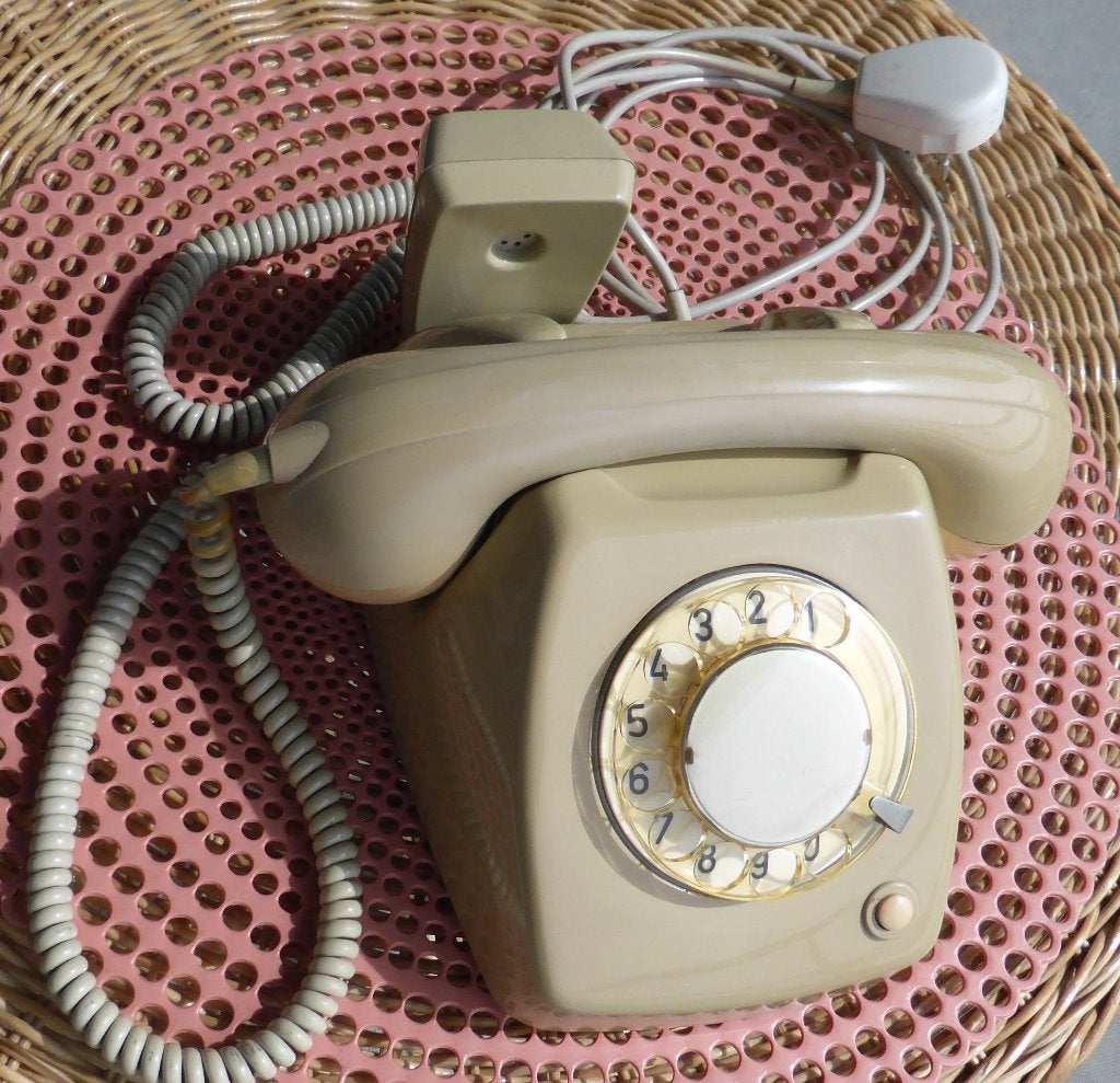 PTT TELEFOON EN PTT KLEMMEN, Ophalen of Verzenden, Met draaischijf