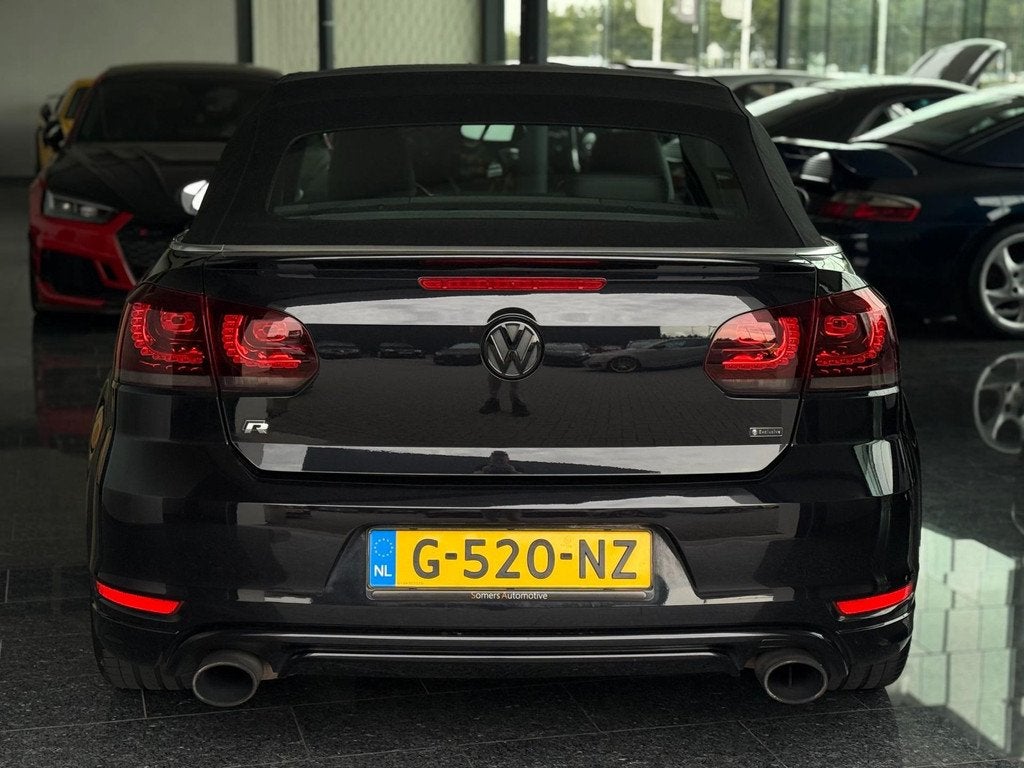 Volkswagen Golf Cabriolet 2.0 TSI R Exclusive DSG 2013 Top o, Auto's, Volkswagen, Euro 5, Gebruikt, Zwart, Zwart