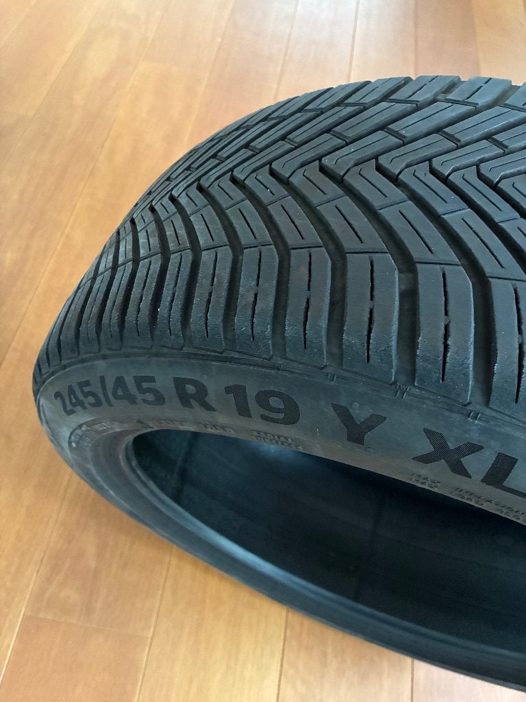 Autoband 245/45 R19 Continental All Season Contact, Auto-onderdelen, Banden en Velgen, All Season, Band(en), Personenwagen, Ophalen
