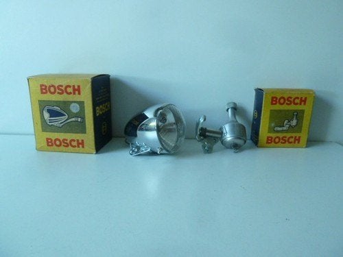 BOSCH verlichting set antieke fiets oldtimer fietslamp, Fietsen en Brommers, Ophalen of Verzenden, Nieuw, Dynamo, Voorlicht