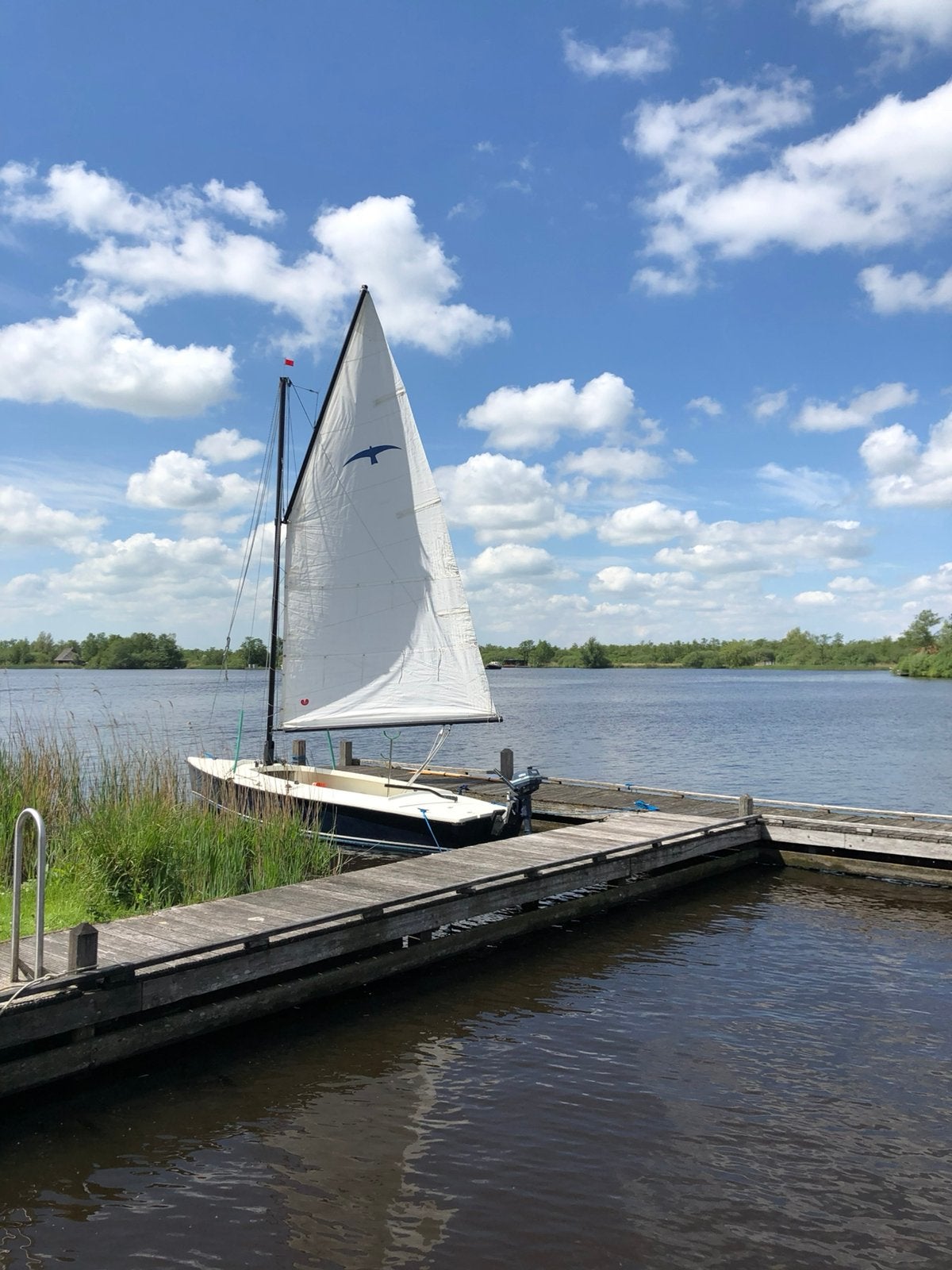 Polyvalk gratis, Watersport en Boten, Zeilen en Zeiltoebehoren, Ophalen, Gebruikt, 3 tot 6 meter, Minder dan 15 m²