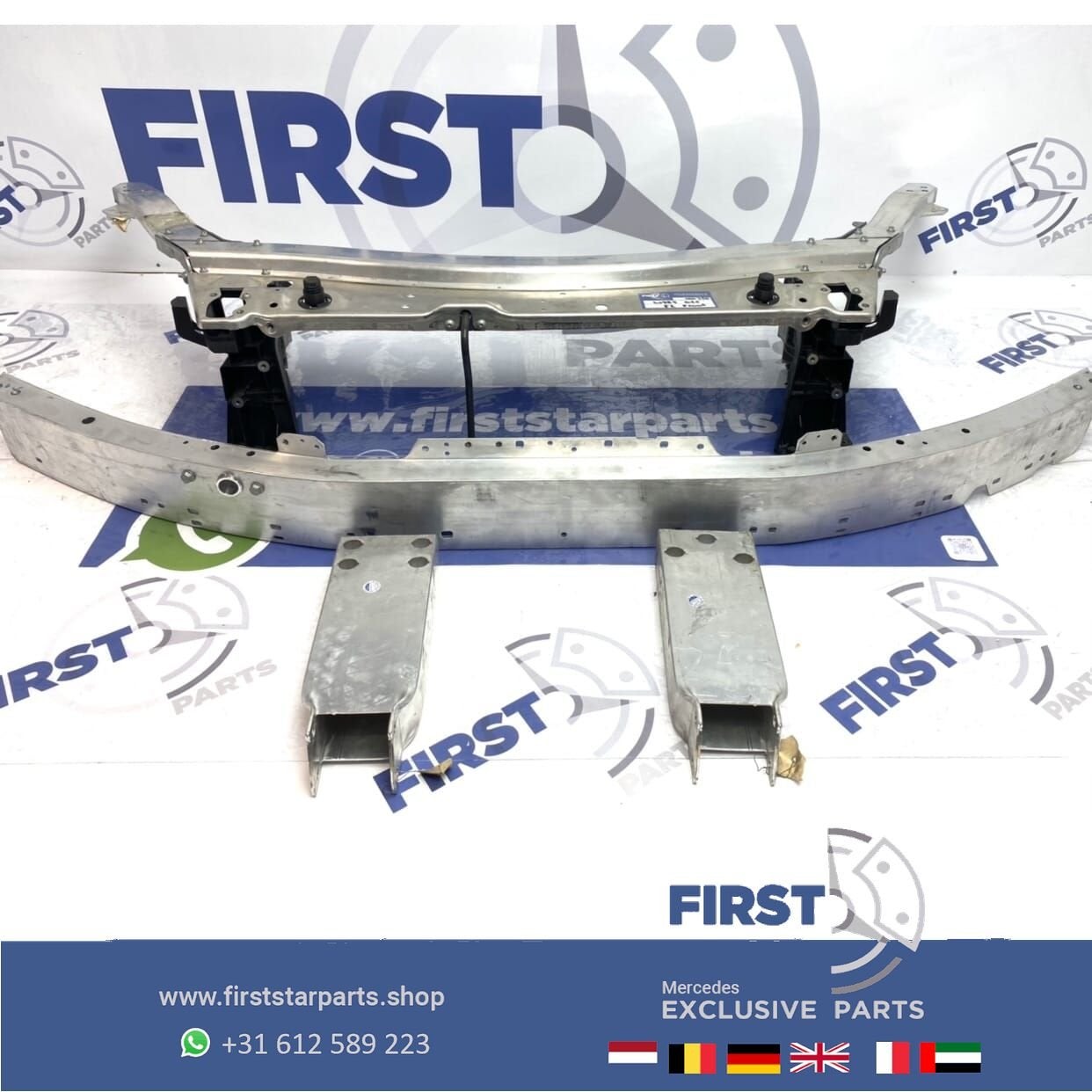 W253 C253 GLC VOORFRONT ALUMINIUM FRONT Mercedes GLC Klasse, Gebruikt, -, Voor, Ophalen of Verzenden