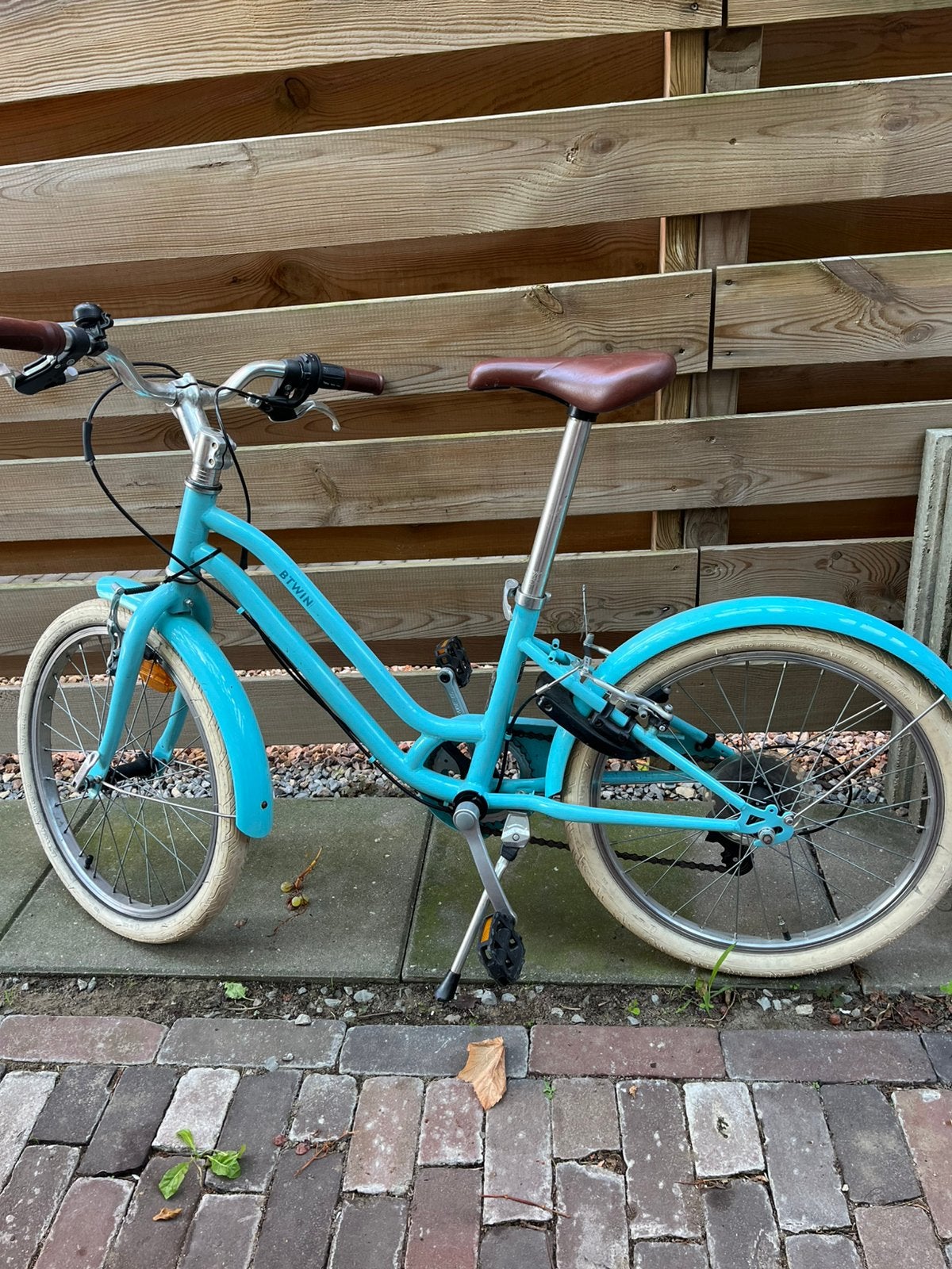 Leuk btwin fietsje, Fietsen en Brommers, Velgrem, Ophalen of Verzenden, Handrem, Gebruikt