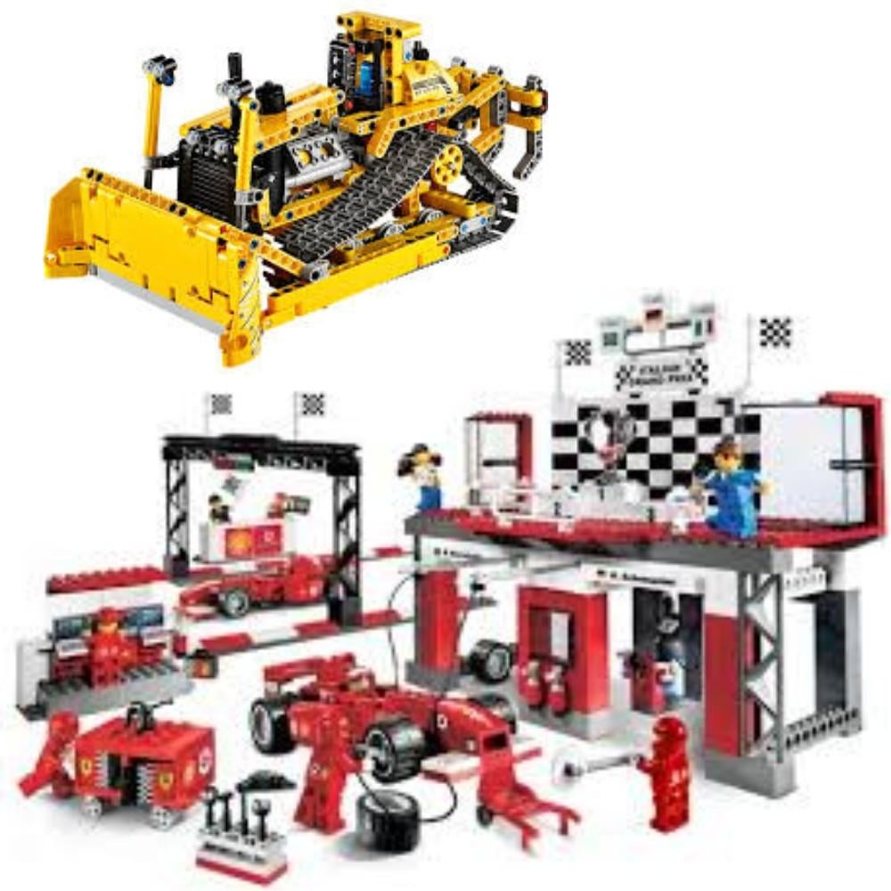 7-8 kilo LEGO: Technic, City, Creator, Ferrari, Kinderen en Baby's, Speelgoed | Duplo en Lego, Gebruikt, Overige thema's, Lego
