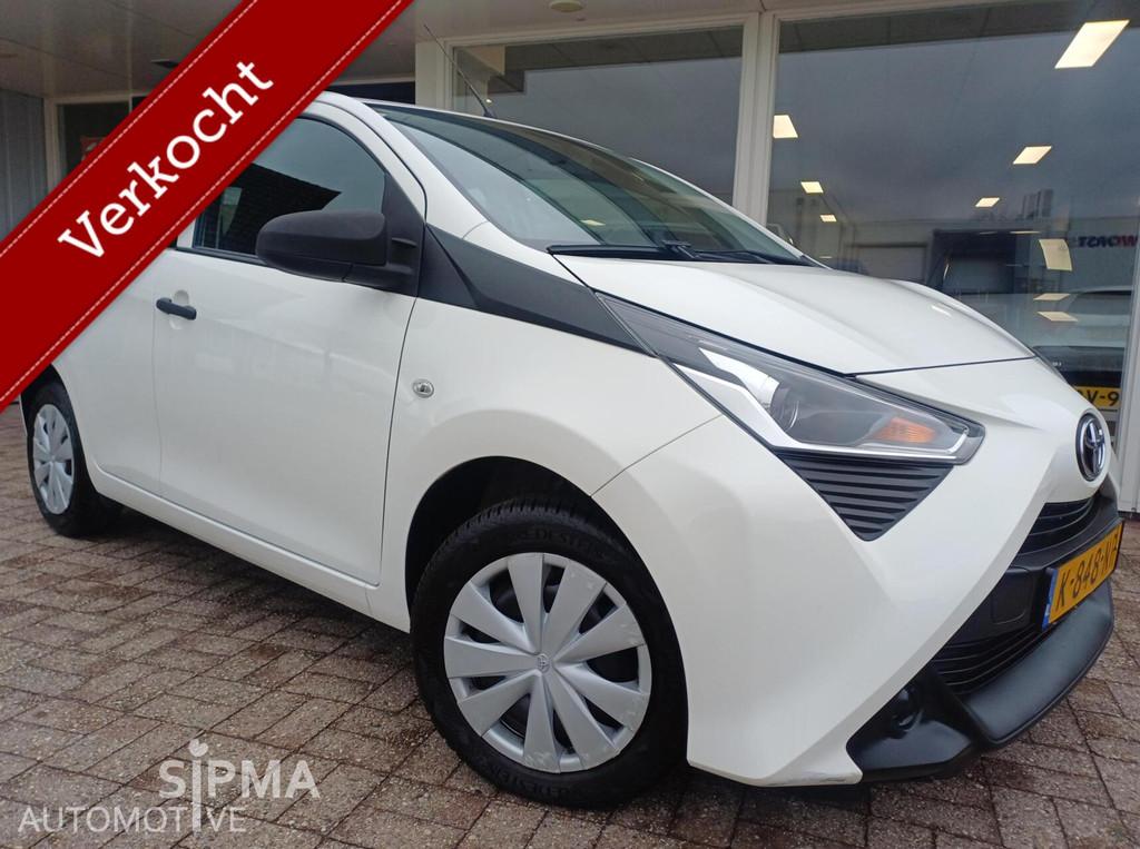 2021 Toyota Aygo 1.0 VVT-i x-fun, Voorwielaandrijving, Stof, Gebruikt, 4 stoelen