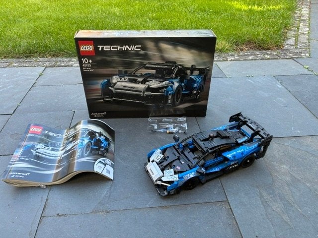 Lego technic 42123 McLaren Senna, Inclusief instructies, Lego, Ophalen of Verzenden, Zo goed als nieuw