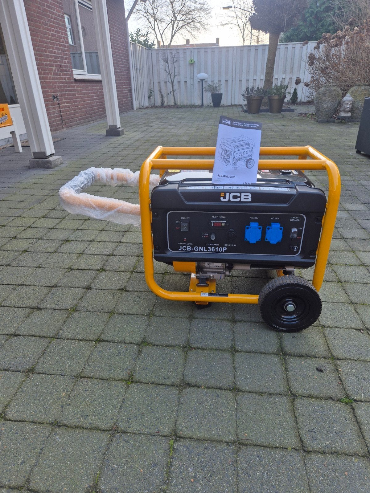 Nieuwe JCB-GNL3610P Aggregaat - Ongebruikt, Ophalen of Verzenden, Nieuw, Benzine