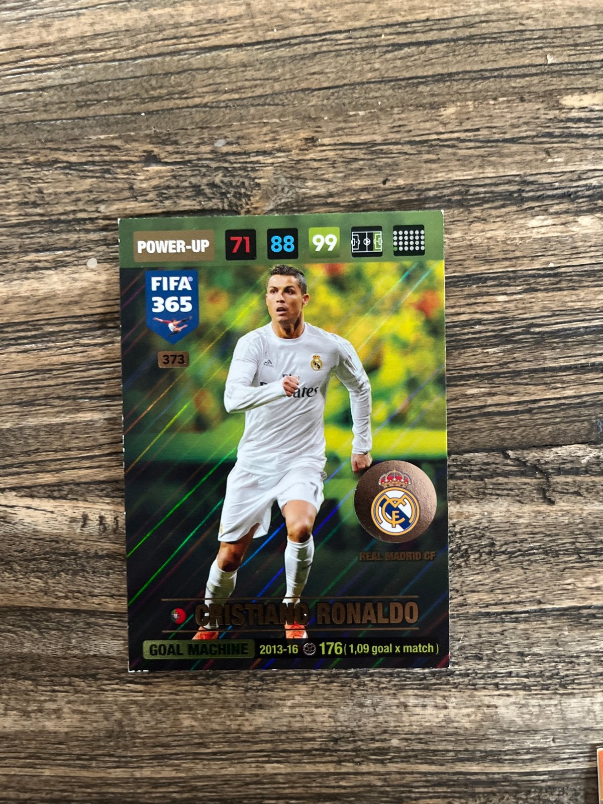 FIFA 365 Cristiano Ronaldo Spelerskaart Real Madrid, Verzamelen, Ophalen of Verzenden, Zo goed als nieuw, Buitenlandse clubs, Spelerskaart