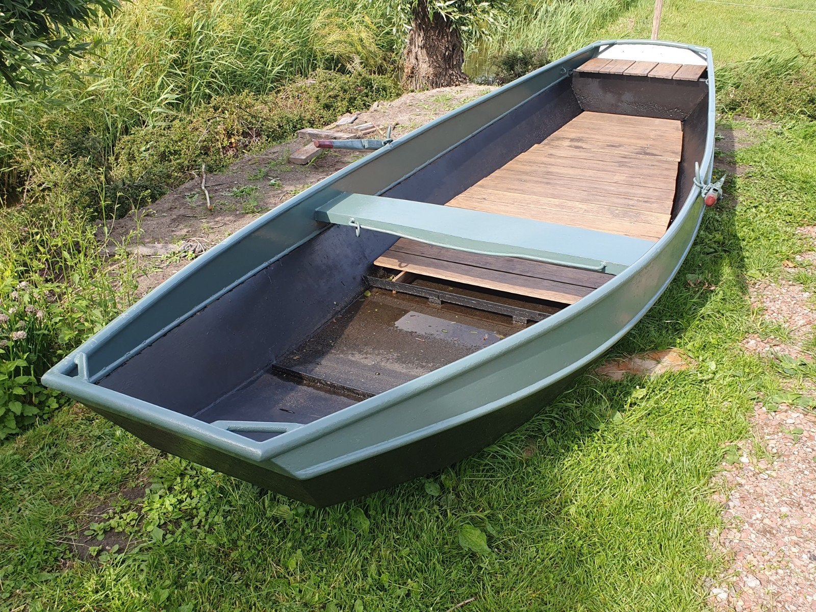 Stalen boot, Ophalen, Zo goed als nieuw, Motor en Techniek, Motorboot