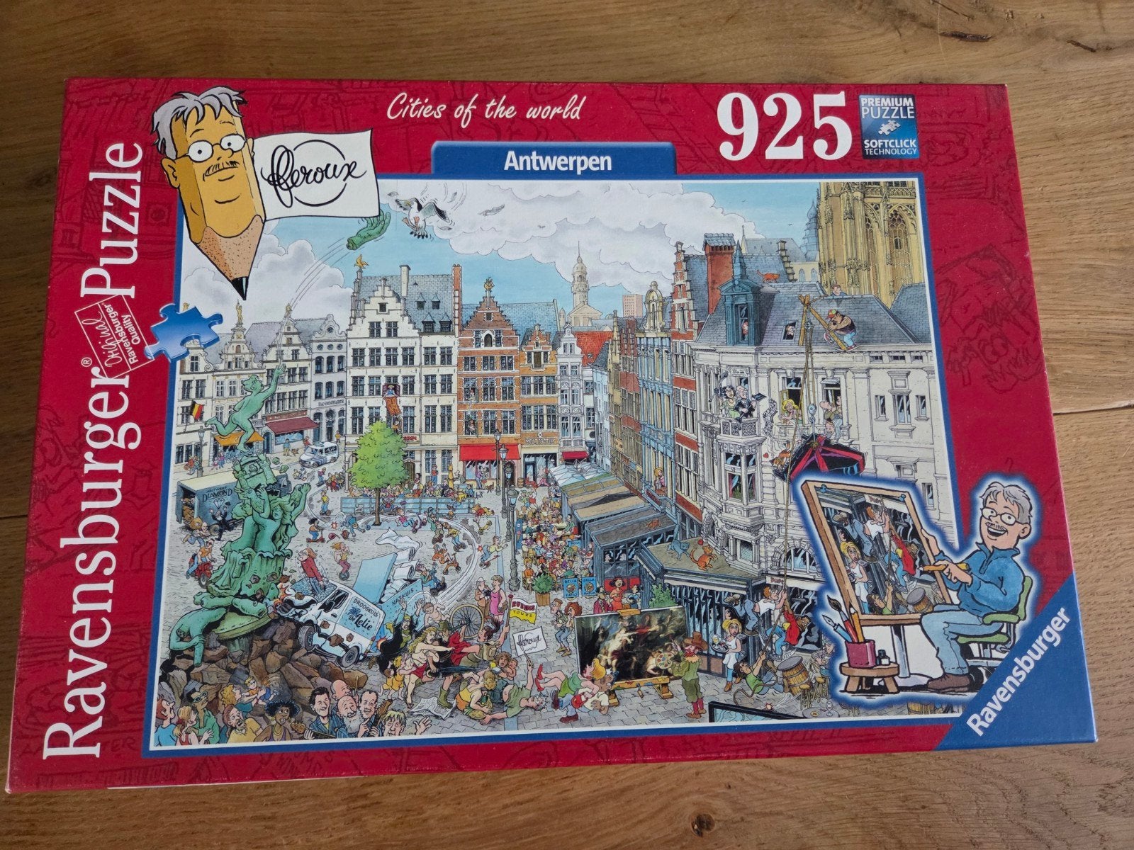 Ravensburger Legpuzzel Antwerpen 925 stukjes, Hobby en Vrije tijd, Ophalen, 500 t/m 1500 stukjes, Gebruikt, Legpuzzel