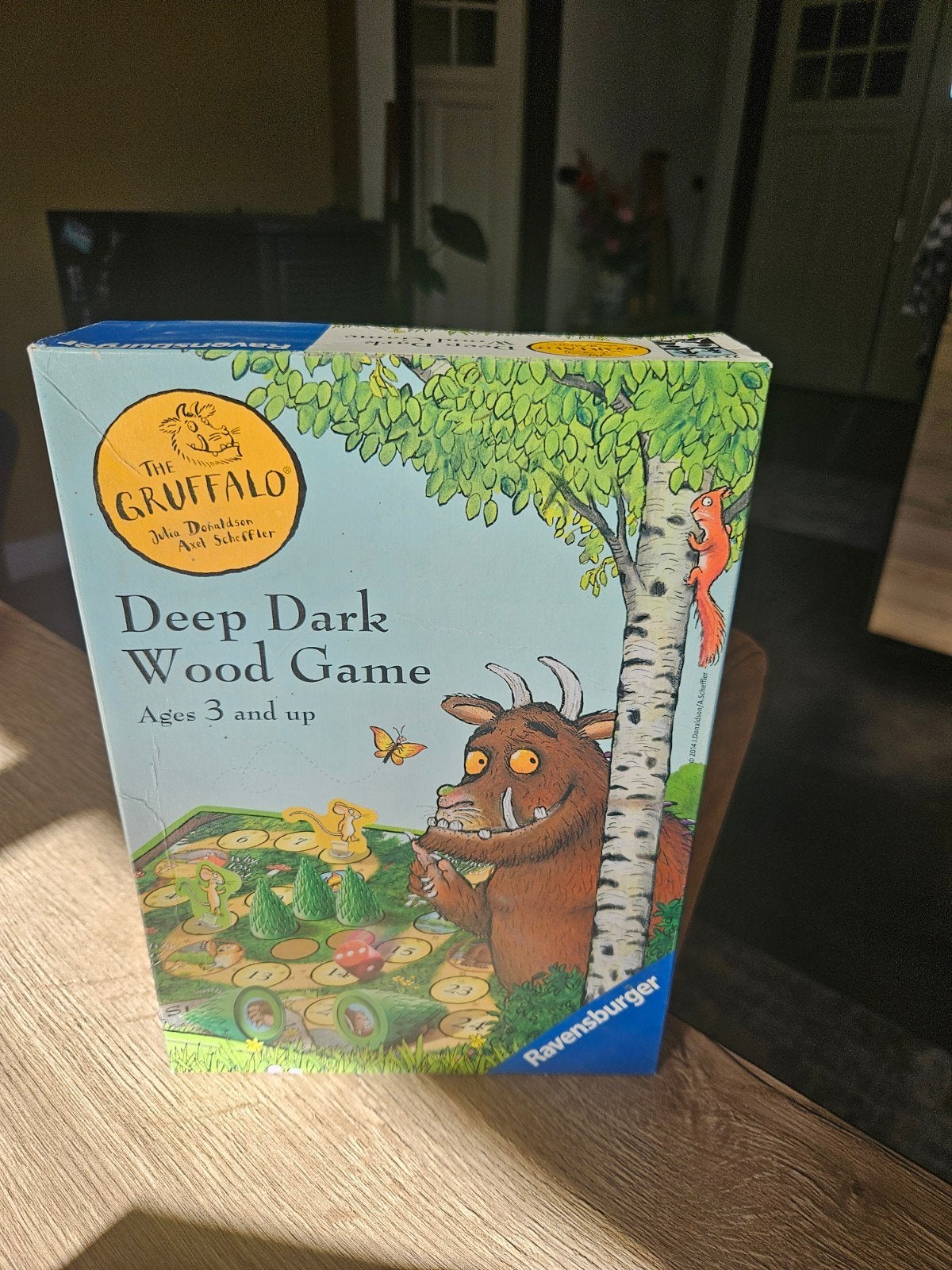 De Gruffalo Ganzenbord - Compleet en Netjes, Drie of vier spelers, Ophalen of Verzenden, Zo goed als nieuw, Ravensburger