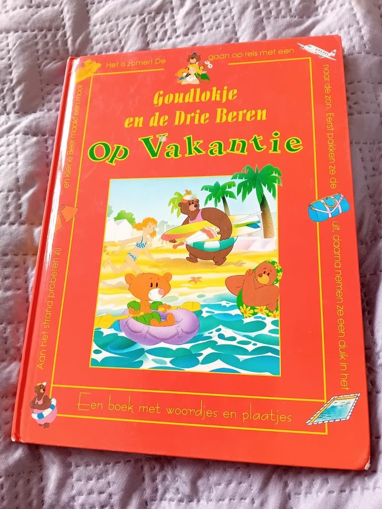 Goudlokje en de Drie Beren op Vakantie - Van Gool, Ophalen of Verzenden, Gelezen, 2 tot 3 jaar
