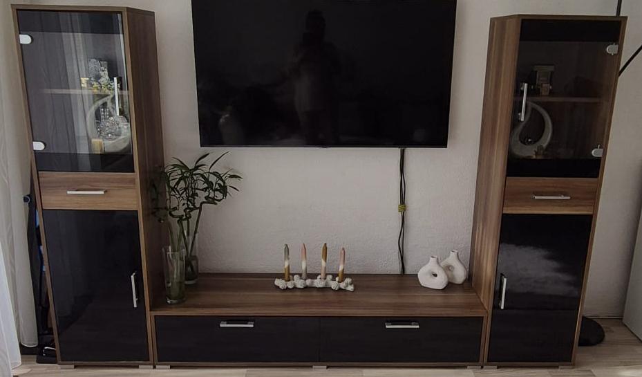 TV Meubel Set met Lange Kasten, Ophalen, Minder dan 50 cm, 100 tot 150 cm, Zo goed als nieuw