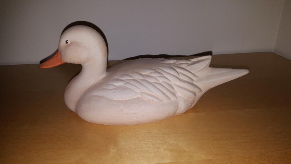 Te koop decoratie eend, Huis en Inrichting, Ophalen, Zo goed als nieuw, Textiel