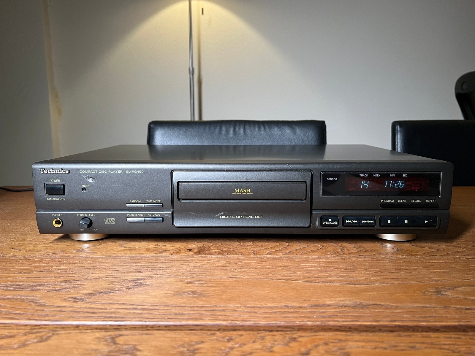 Technics SL-PG 490 cd speler, Ophalen of Verzenden, Gebruikt, Technics
