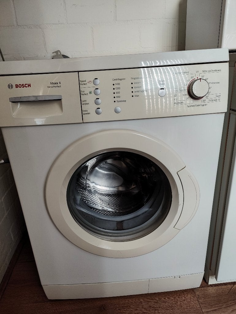 Bosch Maxx 6 VarioPerfect Wasmachine, Witgoed en Apparatuur, Ophalen, Gebruikt, Wolwasprogramma, Voorlader