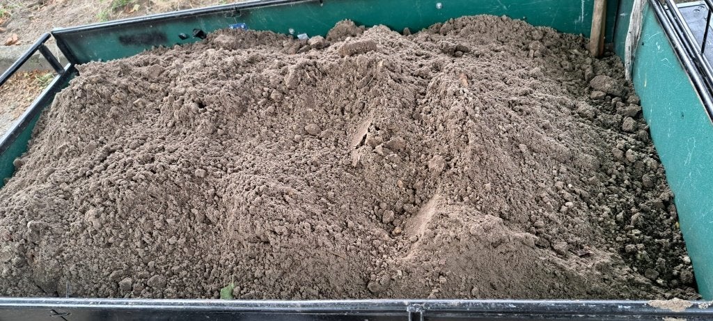 Schoon zwart zand gratis afhalen, Ophalen, Tuinaarde