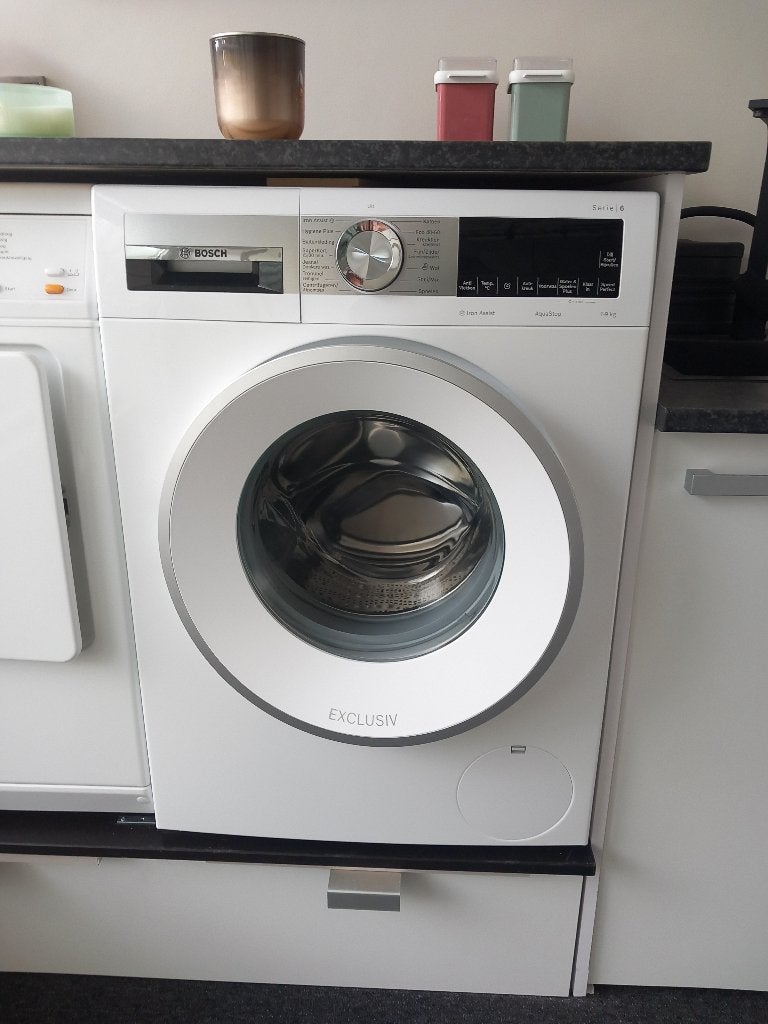 Bosch Exclusiv Wasmachine - Zo goed als nieuw, Witgoed en Apparatuur, Ophalen, 1200 tot 1600 toeren, 8 tot 10 kg, Zo goed als nieuw