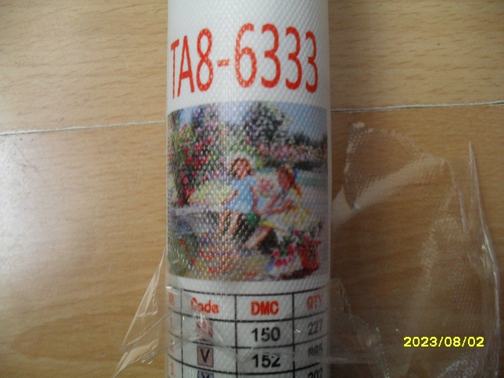NIEUW Diamond Painting pakket, Meisjes aan het pootjebaden, Ophalen of Verzenden, Nieuw, Diamond painting