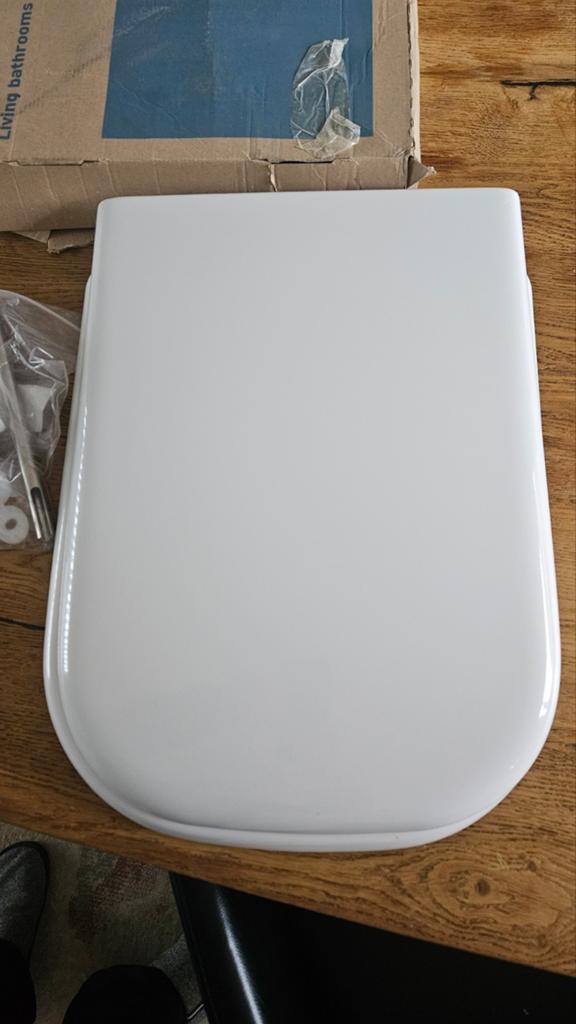 NIEUW DURAVIT D-CODE VITAL CLOSETZITTING, Ophalen of Verzenden, Nieuw, Toilet