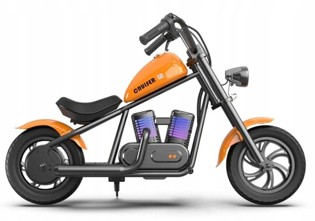HYPER GOGO Cruiser 12 Elektrische Chopper voor Kinderen, Ophalen, Nieuw, Aluminium