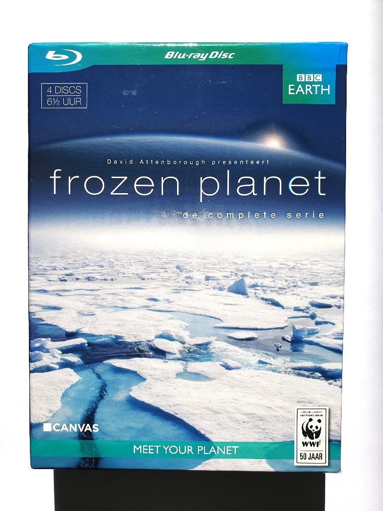 BBC Earth - Frozen Planet Complete Serie (4 disc), Ophalen of Verzenden, Zo goed als nieuw, Documentaire en Educatief, Nederlands